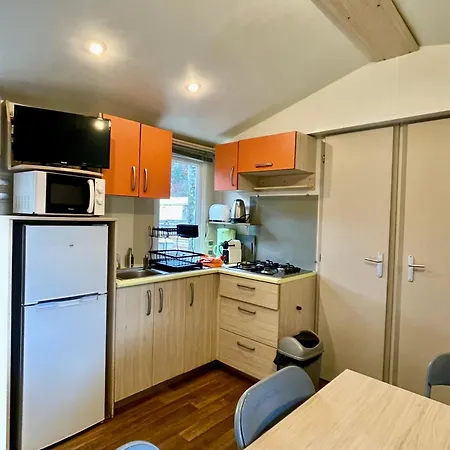 Le Refuge, Mobil 3 Avec Climatisation Camping Samoëns